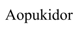 AOPUKIDOR trademark