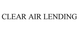 CLEAR AIR LENDING trademark
