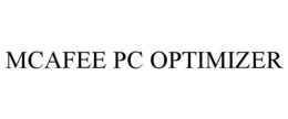 MCAFEE PC OPTIMIZER trademark