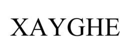 XAYGHE trademark