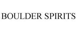 BOULDER SPIRITS trademark