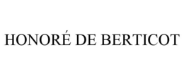 HONORÉ DE BERTICOT trademark