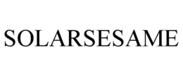 SOLARSESAME trademark