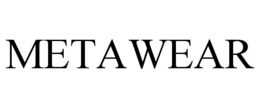 METAWEAR trademark