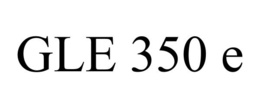GLE 350 E trademark