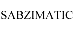 SABZIMATIC trademark