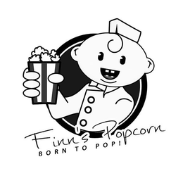 FINN'S POPCORN BORN TO POP! trademark