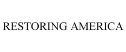RESTORING AMERICA trademark