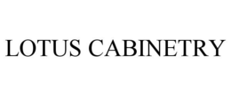 LOTUS CABINETRY trademark