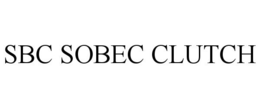 SBC SOBEC CLUTCH trademark