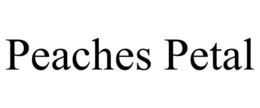 PEACHES PETAL trademark