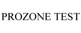 PROZONE TEST trademark