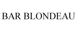 BAR BLONDEAU trademark