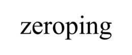ZEROPING trademark