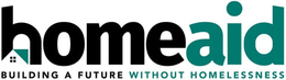 HOMEAID BUILDING A FUTURE WITHOUT HOMELESSNESS trademark