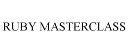 RUBY MASTERCLASS trademark