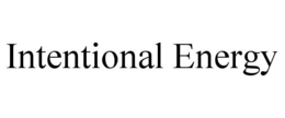 INTENTIONAL ENERGY trademark