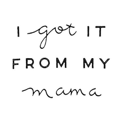 I GOT IT FROM MY MAMA trademark