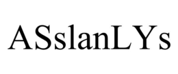 ASSLANLYS trademark