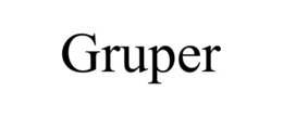 GRUPER trademark