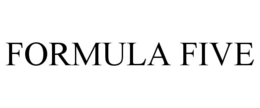 FORMULA FIVE trademark