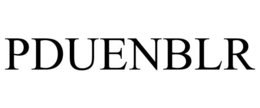 PDUENBLR trademark