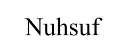NUHSUF trademark