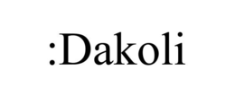 :DAKOLI trademark