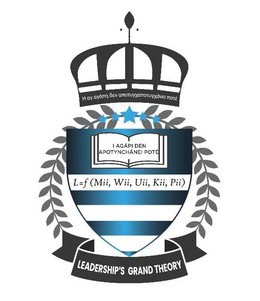 L = F (MII, WII, UII, KII, PII) I AGÁPI DEN APOTYNCHÁNEI POTÉ LEADERSHIP'S GRAND THEORY trademark