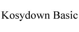 KOSYDOWN BASIC trademark