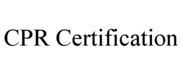 CPR CERTIFICATION trademark