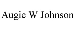 AUGIE W JOHNSON trademark