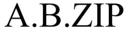 A.B. ZIP trademark
