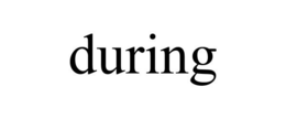 DURING trademark