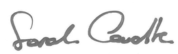 SARAH CAUDLE trademark