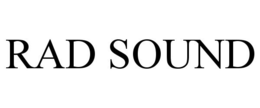 RAD SOUND trademark
