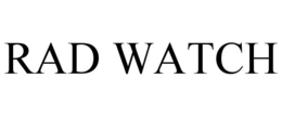 RAD WATCH trademark