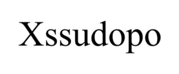 XSSUDOPO trademark