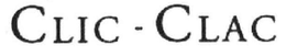 CLIC-CLAC trademark