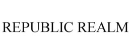 REPUBLIC REALM trademark
