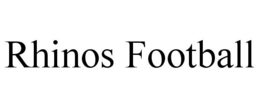 RHINOS FOOTBALL trademark