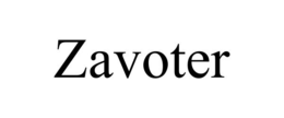 ZAVOTER trademark