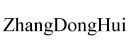 ZHANGDONGHUI trademark