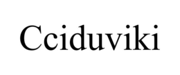 CCIDUVIKI trademark