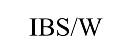 IBS/W trademark