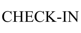 CHECK-IN trademark
