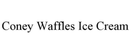 CONEY WAFFLES ICE CREAM trademark