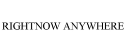 RIGHTNOW ANYWHERE trademark