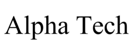 ALPHA TECH trademark