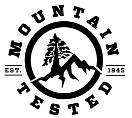 MOUNTAIN TESTED EST. 1945 trademark
